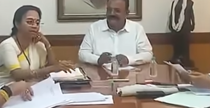 Mumbai | विधान परिषदेच्या निवडणुकीच्या पार्श्वभूमीवर महाविकास आघाडीचे टिळक भवन मध्ये बैठक सुरू
