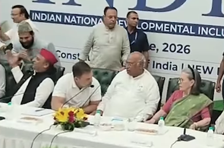New Delhi | दिल्लीत इंडीया आघाडीच्या बैठकीला सुरवात