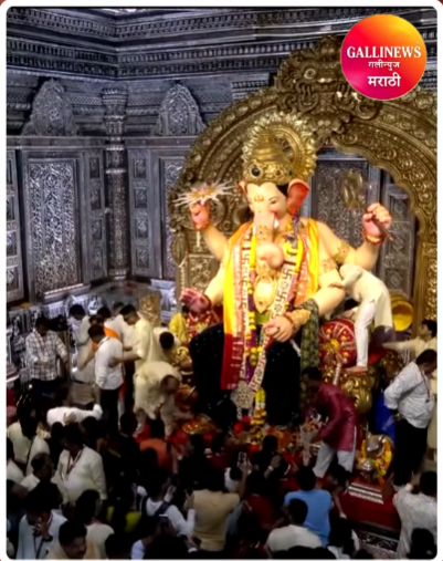 मुंबई, महाराष्ट्र: भारतीय क्रिकेटपटू रोहित शर्मा लालबागच्या राजाच्या दर्शनासाठी दाखल झाला.